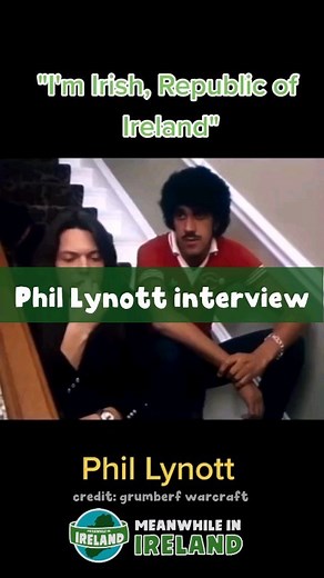 389K views · 5.7K reactions | Phil Lynott telling an interviewer he's from the Republic! ☘️ @ Grumberf Warcraft via YouTube #meanwhileinireland #irelanddaily #irishpeople #phillynott #republic | Meanwhile in Ireland | Facebook