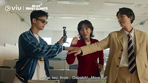 𝗖𝗮𝘁𝗰𝗵 #OhMyGhostClients 𝗼𝗻 𝗩𝗶𝘂 𝟯𝟭 𝗠𝗮𝘆! #JungKyungHo is a jaded labor attorney who sees ghosts and handle low-paying workplace disputes—until a near-death experience thrusts him into an unusual calling: solving labor issues for the dead. Supporting him is his sharp-witted sister-in-law #SeolInAh, the unofficial brains that is keeping hi, afloat. With their chaotic lives, enter #ChaHakYeon, a former reporter turned viral video creator. More interested in clicks than causes, he unexp