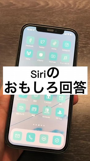 Siriの面白い回答#tiktoc教室 #おすすめ #iphone #iphone便利機能 #iphone裏技 #siri