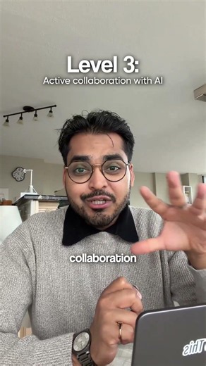 3 levels of collaborating with AI in 2026 #canvas26