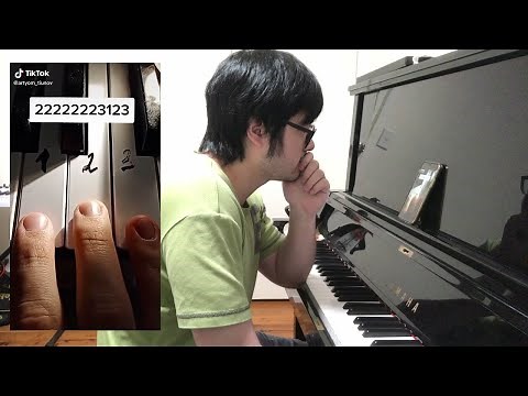 I tried learning from these TikTok Piano Tutorials with Millions of Views