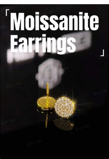 【Free 3-Days shipping】Diamond alternative that actually works! VVS moissanite studs, S925 silver, waterproof—save money, keep the shine 💸#moissanite #earrings #tiktokshopholidayhual #helloice #jewelrylover