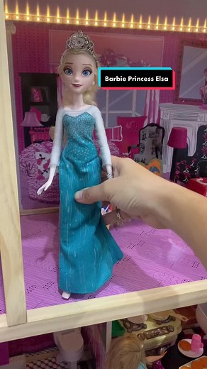 Barbie Princess Elsa Transformation! #barbiegirl #barbiedoll #PrincessElsa #avastoychannel #avastoyreview #fyp #foryou #viraltoysontiktok #kidstoys