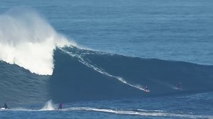 VIDÉO. Les images impressionnantes de la mythique vague Belharra dans le Pays basque
