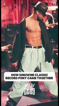 How @ginuwine classic record Pony came together
