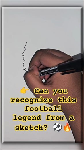 Drawing CR7 in One Line ✍️⚽ #shorts#shorts #ytshorts #cr7 #ronaldo #cristianoronaldo #football #fyp