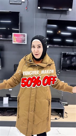 Yangiyer Makon on Instagram: "Yangi yil AKSIYASI 50% Chegirma"