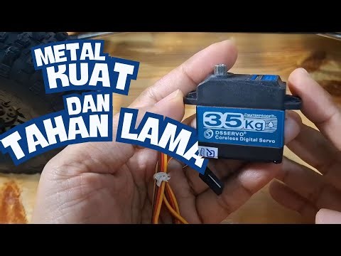 Upgrade Servo DSServo Coreless 35KG di RC Adventure MN999 | Lebih Kuat & Presisi | SCX10ii