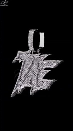 Custom Iced Out Hip Hop Pendant #shorts #pendant #jewelry