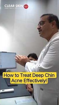 Hormonal Acne After 25? How to Treat Deep Chin Acne Effectively! | Clear Skin Clinic, Pune