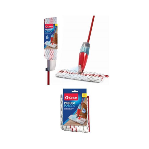 O-Cedar ProMist MAX Microfiber Spray Mop with Machine Washable Mop Head Refill (1-Pack) - The Home Depot