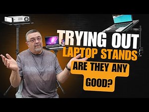 Ultimate Laptop Stand For Your Desk or Workshop