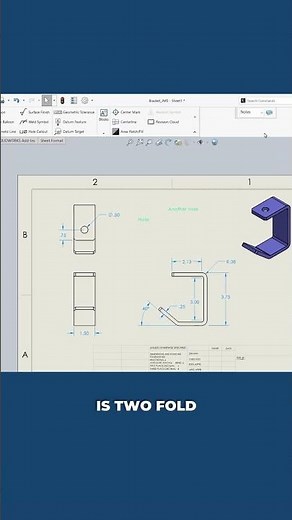 SOLIDWORKS Drawing Tip: Automatically Assign Layers to Notes and Dimensions #shorts
