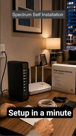 Spectrum net Self Installation Guide (Easy Setup Fix)