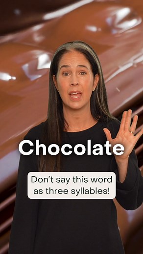 Chocolate (How to Pronounce) 🍫 #rachelsenglish #chocolate #howtopronouncechocolate #howtopronouncechocolate #rachelsenglishacademy #americanenglishpronunciation | Rachel's English