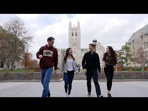Carroll School of Management's Portico | Boston College