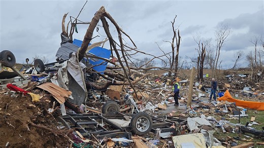 How this violent, deadly tornado hit a wintry landscape - The Weather Network