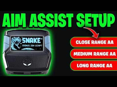 NEW Cronus Zen Script SETUP Aim Assist Values for ANY RANGE (All Games)
