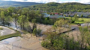 10K views · 151 reactions | Here's a look from above at the flooding in Salem from yesterday's rain. (: Neil Fox) | WSLS 10 / WSLS.com | Facebook