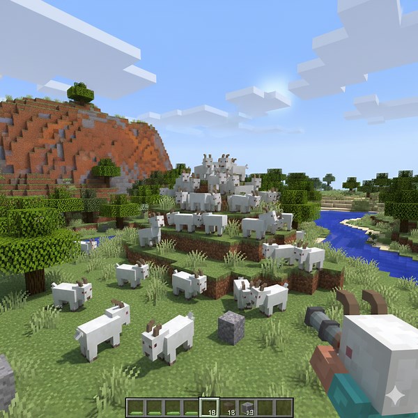 The Great Goat Hunt in Minecraft Hardcore