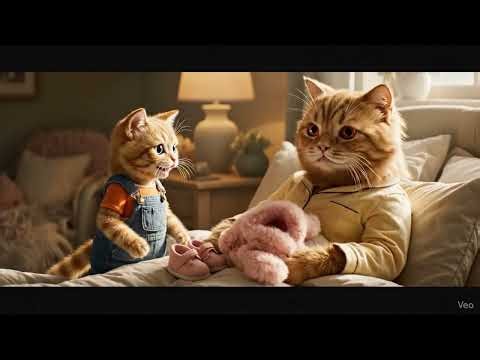 The Emerald Coat Envy: A Kitten's Risky Pursuit of Pink Glamour.