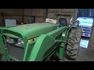 John Deere 1050 Tractor Hydraulic Loader Joystick Conversion Pre-Video