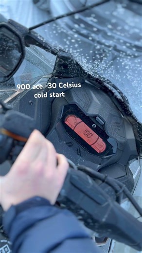 Very cold start after weeks 🥰