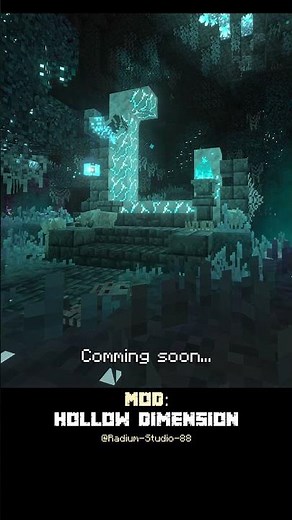 Hollow Dimension - Ruined Portal #minecraft #bedrockedition #RadiumStudio