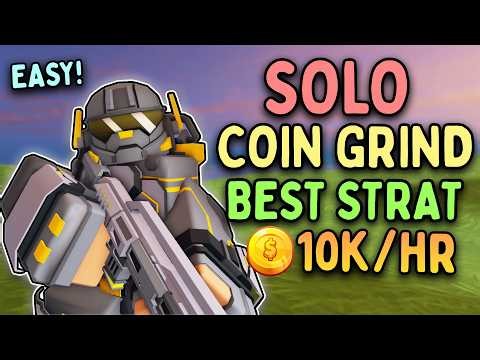 The NEW BEST Solo Coin Grinding Strategy NO SPECIAL TOWERS + FULL GUIDE | Roblox TDS