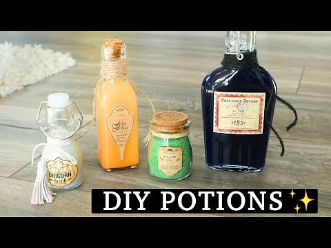 How To Make Harry Potter DIY Potions 🔮✨ | Polyjuice Potion, Felix Felicis
