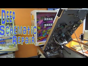 Deep Schematic Repair Of A 1976 Gottlieb TARGET ALPHA E.M. Pinball Machine - Startup Issues
