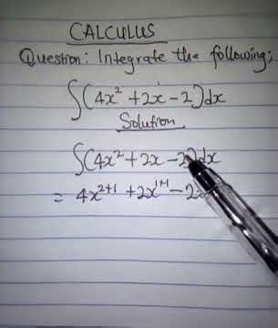 How to integrate in calculus #calculus #jambstudents #mathstutor #mathsexplained