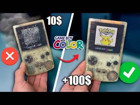 HOW TO REVIVE A GAMEBOY COLOR THAT WON'T TURN ON *IN 10 MINUTES* (EASY)