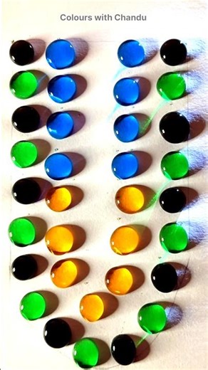 Slow Motion Colour Drops - Relaxing And Hypnotic Effects#shortsfeed