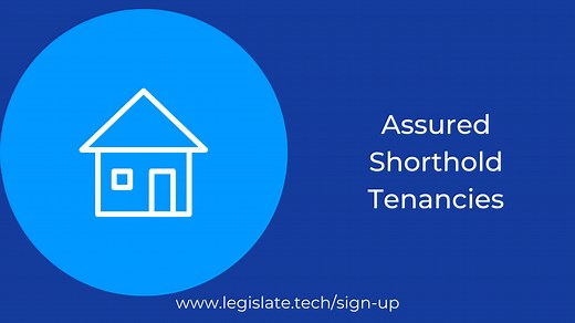 Rolling Assured Shorthold Tenancy Agreement with 6 month term