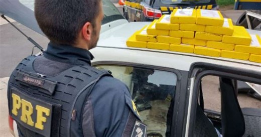 Traficante é preso com mais de 20 kg de cocaína em Porto Alegre