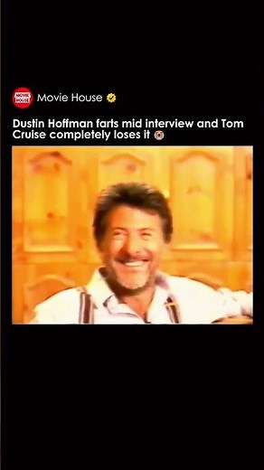 Dustin Hoffman farts mid interview and Tom Cruise completely loses it 😭