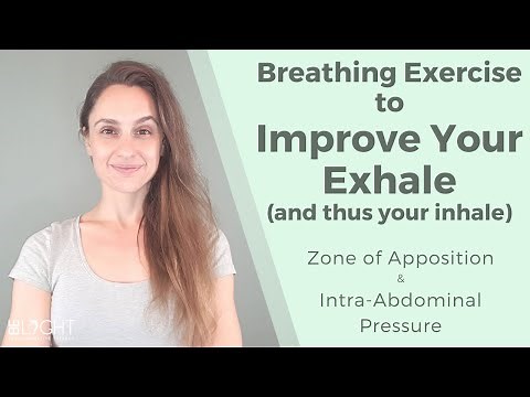 Breathing Exercise to Improve Your Exhale(and Inhale): Zone of Apposition & Intra-Abdominal Pressure