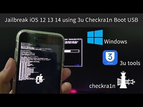 How to Jailbreak iOS 12 13 14 | Windows 3u Checkra1n USB