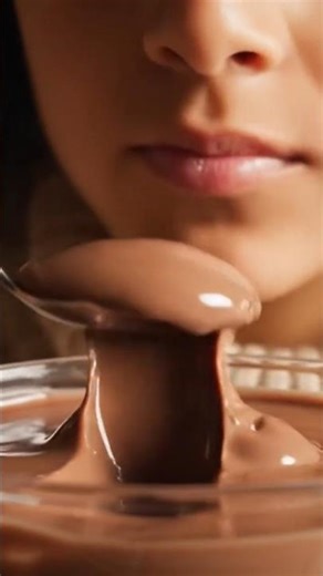 Soft Pudding Eating ASMR Creamy Sound #asmr #asmrfood #ytshorts #shorts #viral #trending