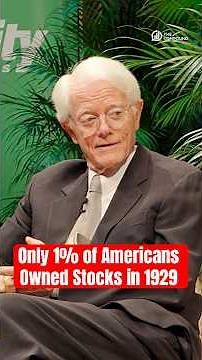 Only 1% of Americans Owned Stocks in 1929