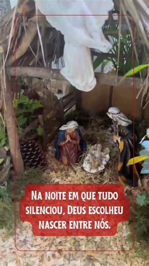 Paróquia S. Francisco de Assis on Instagram: "✨ Na simplicidade de um presépio, Deus escolheu habitar entre nós. Reunidos como Igreja, celebramos o nascimento de Jesus, luz que vence toda escuridão e renova nossa esperança. Que o amor acolhido nesta Noite Santa permaneça vivo em nossos lares e em cada gesto do dia a dia. 🎄✨ Natal é Jesus. #Natal #MissaDeNatal #NatalÉJesus #NoiteSanta #Fé #Esperança #Amor #Comunidade #IgrejaCatólica #ParóquiaSãoFranciscoDeAssis #NascimentoDeJesus #LuzDoMundo #Ce