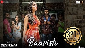 Baarish Chords - Full Video | Half Girlfriend | Arjun Kapoor & Shraddha Kapoor| Ash King , Sashaa | Tanishk - ChordU