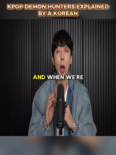 KPOP DEMON HUNTERS EXPLAINED BY A KOREAN #KPOPDEMONHUNTERS | Korean