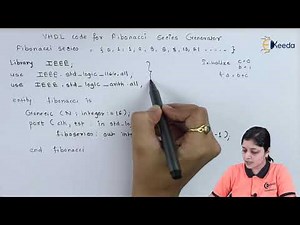 VHDL Code for Fibonacci Series Generator | VHDL | Digital Electronics in EXTC Engineering