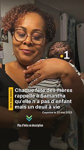 Samantha Cyriaque témoigne de son deuil invisible : celui d’une maternité brisée à la suite d’une opération médicale en Guyane. Saint-Laurent-du-Maroni, le 25.05.25. Elle raconte la solitude, la douleur, l’injustice, mais aussi la force de résilience des femmes sans enfant, souvent oubliées dans le récit collectif de la maternité. https://la1ere.franceinfo.fr/guyane/ouest-guyanais/guyane/elle-ne-sera-jamais-appelee-maman-le-bouleversant-temoignage-de-samantha-1589802.html ↩️ #infertilité #deuili