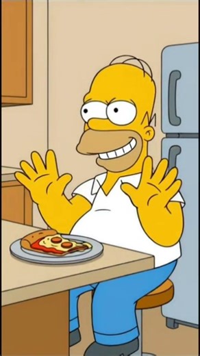 Homer reviews pizza 🍕