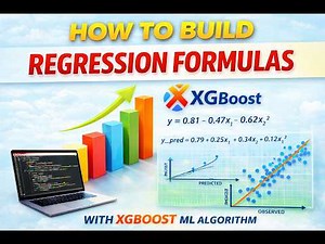 How to Build Regression Formulas with XGBoost ML Algorithm