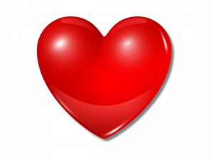 Big Red Heart Graphic (digital Download) - Personalization Available - Etsy