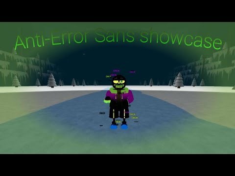 Anti-Error Sans Showcase/Gameplay | Undertale Soul Ops Boss Rush: AU's Destruction